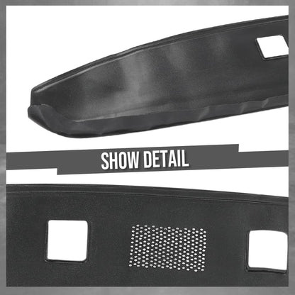 G-PLUS Dash Cover Dashboard Compatible with Ford F100 1967-1972 Black