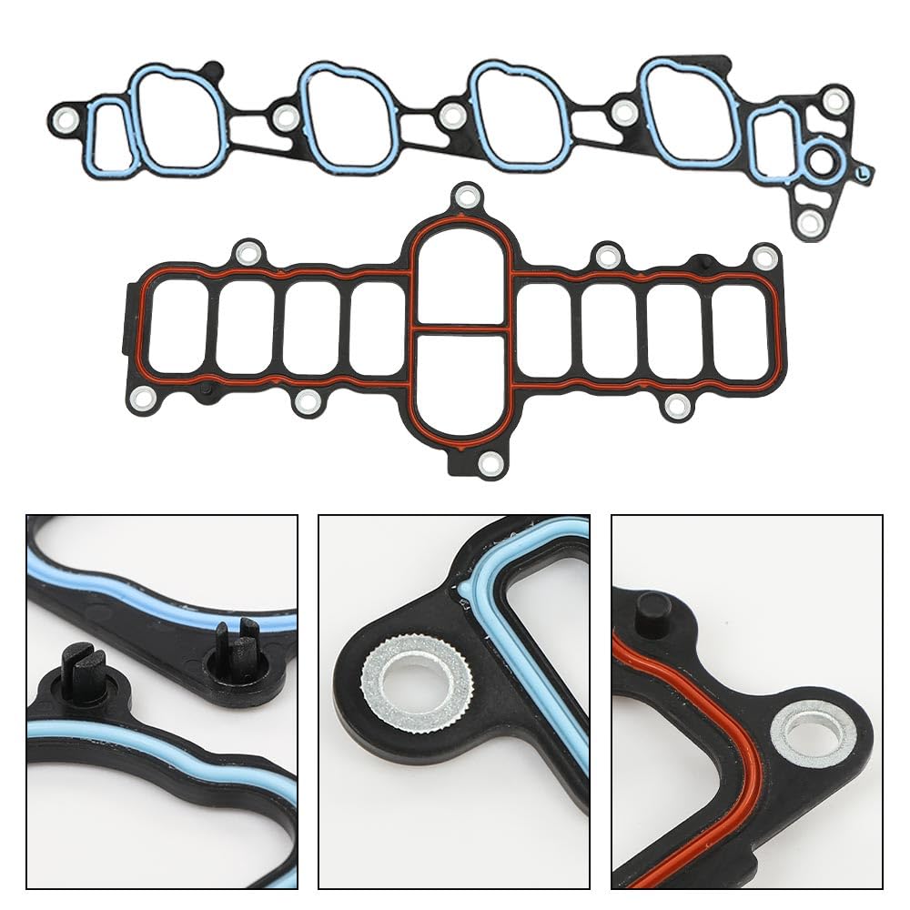 G-PLUS Head Gasket Set Bolts Compatible with Ford F150 F250 F350 Super Duty 2000-2004/Ford E150 E250 E350 E450 2000-2003,Fit Ford Expedition Excursion 2000-2005 HS9790PT-15, ES72798