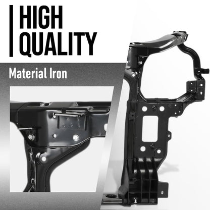 G-PLUS Radiator Support Assembly Compatible with Kia Optima 2014-2015 641014C500, KI1225165 Black