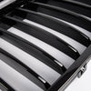 Gloss Black Front Hood Kidney Grille Grill Compatible For BMW F07 5 Series GT 535iGT 550iGT 2012+