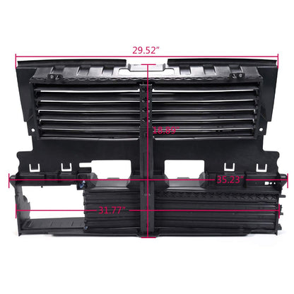 Compatible For Ford Fusion 2013 2014 2015 2016 Front Radiator Control Grille Shutter Assembly without Actuator DS7Z-8475-B