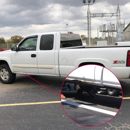 Compatible With Chevy Silverado GMC Sierra 1999-2007 4 Door Extended Cab Inner & Outer Rocker Panels Protector And Cab Corners Kit Replacement 1 Pair