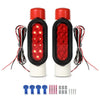 G-PLUS Boat Trailer Guide-on Post Pipe Guide Lights LED Compatible with Standard 2" PVC for Guide ons Post Sealed Submersible Turn Signal Brake Marker Reverse
