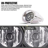 G-PLUS Fog Lights Compatible with Ford Focus 2012 2013 2014 Fit S SE SEL Titanium models LH & RH Fog Lamps with Chrome Fog Cover 4F9Z15200AA CP9Z17E810C CP9Z17E811C BM51-19953-AD BM51-19952-AD