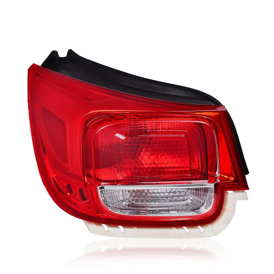 G-PLUS Tail Light Compatible with Chevy Malibu LT/LS/Eco 2013-2015,Fit 2016 Malibu Limited Tail Lamp Left Driver Red/ClearLens Black Housing(3 Plug) Luces Traseras Rear Brake Lamps Assembly