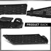 G-PLUS Front Bumper Tow Eye Cap Tow Hook Cover Compatible with Mercedes-Benz X166 GL-Class GL350/450/550 2013-2016,Not Fits Model with Standard Front Bumper 166-885-51-22 A1668855122 1668855122