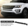 G-PLUS Front Bumper Face Bar Impact Absorber Compatible with Fit Ford Explorer 2016-2017, Fit Police Interceptor Utility 2016-2019, Fit For Models Without Active Shutter FB5Z17C882C, FO1070195 Black