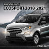 G-PLUS Front Left Fog Light Lamps Assembly, Compatible with Ford Ecosport 2018-2021, Driver Side