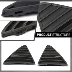 G-PLUS Fog Light Cover Grille 2PCS for Ford Focus 2012-2014 LH RH Front Bumper Product Specifications