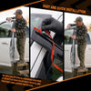 G-PLUS Out-Channel Rain Guards Shields Vent Deflector Shade Wind Compatible with Dodge Ram 2500 3500 Crew/Mega Cab Only 2010-2025 4PCS Smoky