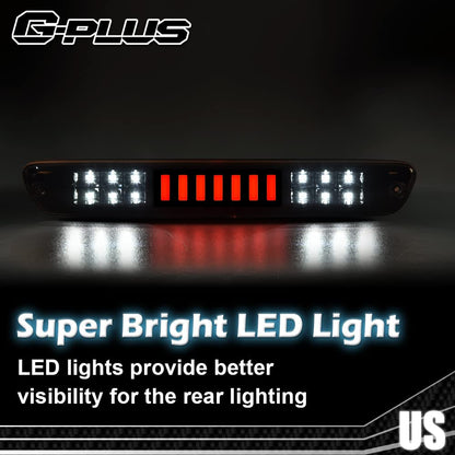 G-PLUS Car Tail Light Rear Third Stop I Brake Light Lamp Compatible with 2004-2012 Chevy Colorado/GMC Canyon 2006-2008 Isuzu I-Series 15286505 25971002 25821852