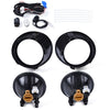 G-PLUS Front Bumper Fog Light Kit Compatible With 2010-2013 Chevy Camaro(NOT Fit For ZL1 Models or RS (RALLY SPORT) Models),Driving Fog Lamps Wiring & Switch Kit (Smoky Lens)