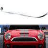 G-PLUS Chrome Grille Hood Molding Trim Compatible with Mini Cooper R55 R56 R58 R59 2007-2015 (Not Fit 07-10 R55 R56 R58 R59 Base&Clubman Model) Front Grill Hood Trim Moulding 51132751040 MC1235100