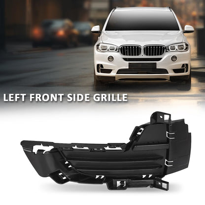 G-PLUS Front Right Bumper Lower Grille Grill, Compatible with BMW X5 F15 2014-2018, Fit Models W/o M Sport Line, Passenger Side, 51117307994, BM1039151
