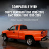 G-PLUS Bed Rail Caps 6'6" Compatible with Chevy Silverado 2007 2008 2009 2010 2011 2012 2013 Black Ultimate