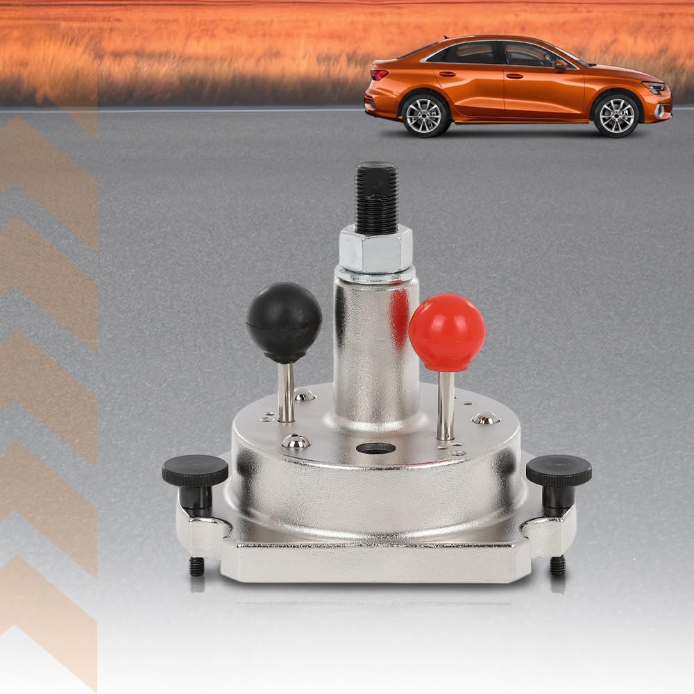 G-PLUS Rear Seal Flange Remover Installer Tool Compatible with VW Audi 1.4 1.4T 1.6T Chain Car Series 2006-2012 T10134 6061 Aluminum Silver