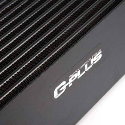 G-PLUS Performance Aluminum Front Mount Intercooler Kit, Compatible with BMW F54 F55 F56 F57 2014 Up Black #200001076
