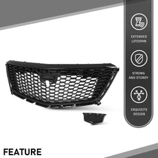 G-PLUS Front Bumper Upper Grille for Cadillac XT5 2017-2021 Gloss Black Product Specifications