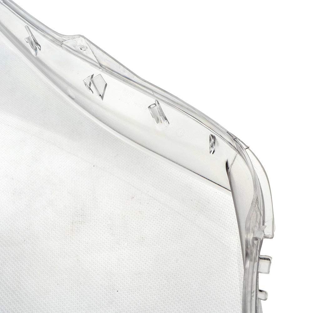 2Pack Headlight Headlamp Plastic Clear Lens Cover Replacement For BMW 3 Series E90 E91 2005-2008