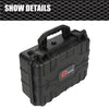 G-PLUS Graded Card Storage Box Compatible with BGS PSA SGC FGS Weatherproof Graded Sports Trading Cards(Large, Black)