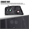 G-PLUS Headlights Assembly, Compatible with 2004-2008 Ford F150/ 2006-2008 Lincoln Mark Lt(NOT Compatible with 2004 F150 Heritage/Flareside Beds Models), Smoky Lens Black Housing Clear Reflector