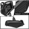G-PLUS Front Bumper Fog Light Lamp Cover Pair Compatible with Toyota Rav4 2019-2022 TO1038225, TO1039225, 521270R150, 521280R150, 52127-0R150, 52128-0R150 Black