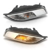G-PLUS Turn Signal Light Kit Front Left Right with Bulbs Compatible with LX GX460 Sport Utility 4-Door 2014-2019 8151160591-PFM, 8151060591 Black