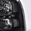 G-PLUS LED Headlights Assembly Compatible with Ford F250 F350 F450 F550 Super Duty 2005 2006 2007, Headlamps DRL BAR Point Style Clear Lens Black Housing Clear Reflector,faros delanteros
