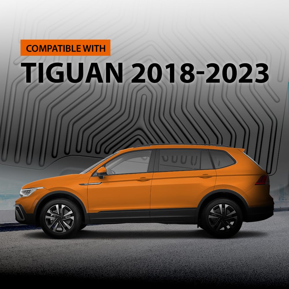 G-PLUS Floor Mats Compatible with Volkswagen Tiguan 2018-2023
