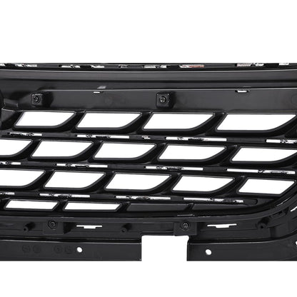 G-PLUS Front Bumper Upper Grille Chrome Black Compatible with Buick Envision Avenir 2021 2022 2023 84899914