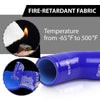 G-PLUS Blue Radiator Hose Set Fit for HMMWV & Humvee 12339160 12339159 12339162 12340046