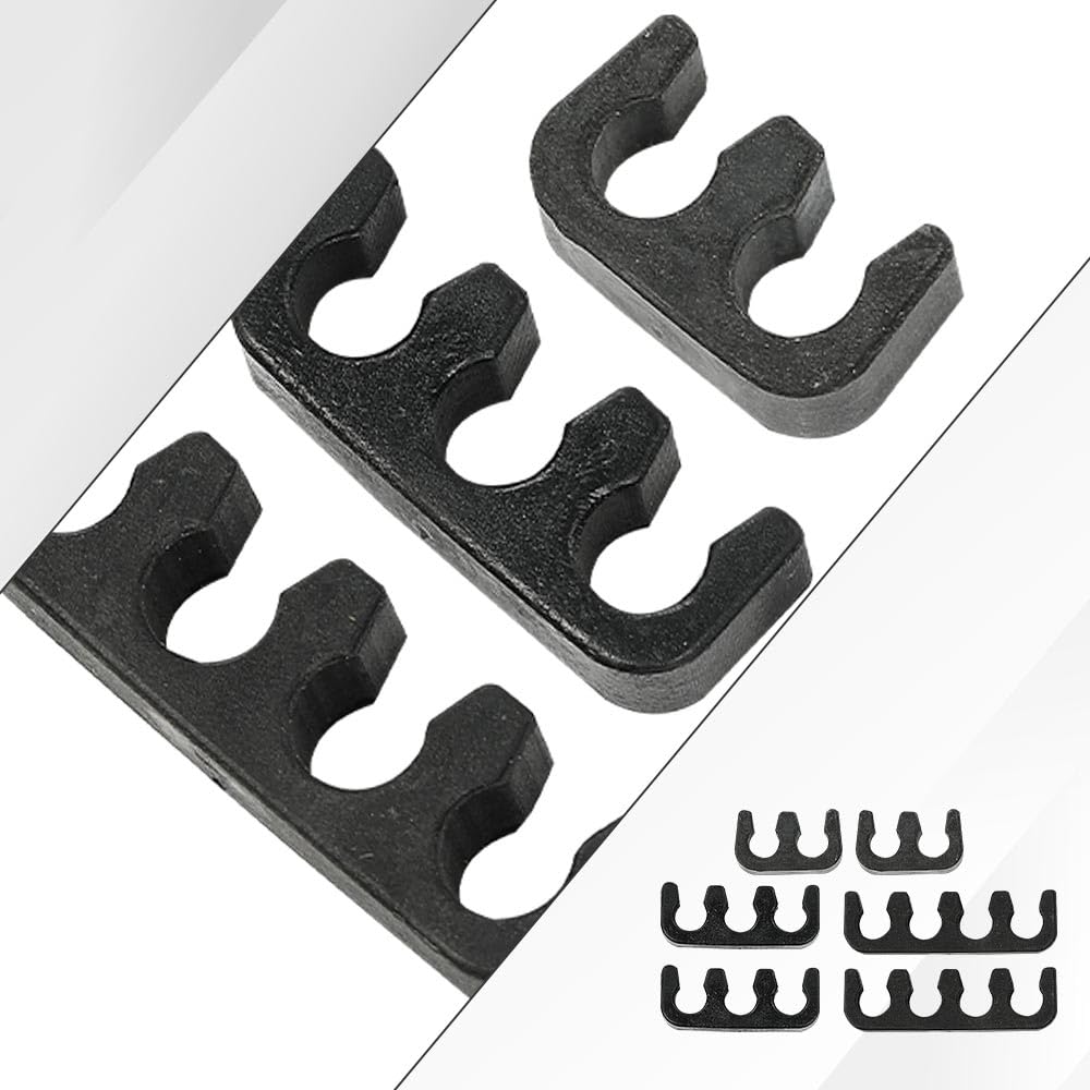 G-PLUS 8 Pack Square Ignition Coil & Spark Plug Wire Compatible with Chevy Express Silverado GMC Yukon Savana Sierra Hummer H2 Workhorse Fastrack 1999-2007 41-962 M8-48322R UF-271