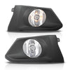 G-PLUS Fog Lights Lamps Left & Right Side Pair with Bezels & Wiring Harness Set Compatible with Nissan Altima 2019-2022 2615589929, 2615089929, 261556CA0A, 261506CA0A Black