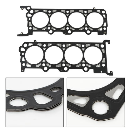 G-PLUS Head Gasket Set Bolts Compatible with Ford F150 F250 F350 Super Duty 2000-2004/Ford E150 E250 E350 E450 2000-2003,Fit Ford Expedition Excursion 2000-2005 HS9790PT-15, ES72798