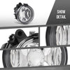 G-PLUS Fog Light Lamp Pair of Left & Right Side Compatible with BMW X1 2016-2019 / X2 2018-2021 Fit BMW X3 2011-2017 / X4 2015-2018 w/o Adaptive Headlamps 63177238787, 63177238788 Black