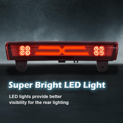 G-PLUS Third 3rd LED High Mount Brake Stop Light Compatible with Chevy Suburban 1500 2500 2000-2006 Chevy Tahoe/GMC Yukon/GMC Yukon XL 1500 2500 15170955