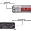 G-PLUS 3rd Third Brake Light Compatible with Ford F150 2004-2008/ Fit Explorer Sport Trac 2007-2010/ Compatible with Lincoln Mark LT 2006-2008 (Clear/Red Lens Black Housing)