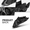 G-PLUS LED Headlights Front Headlamp Assembly Right Passenger, Compatible with Tucson 2021-2024, Clear Lens Black Housing Amber Reflector, 92208CW200, 92208-CW200 Bumper Headlamps,faros delanteros