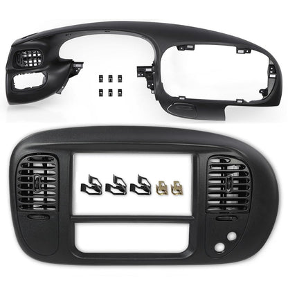 G-PLUS Dash Pad Bezel Compatible with Ford F150 / Ford Expedition 1997-2003 Black