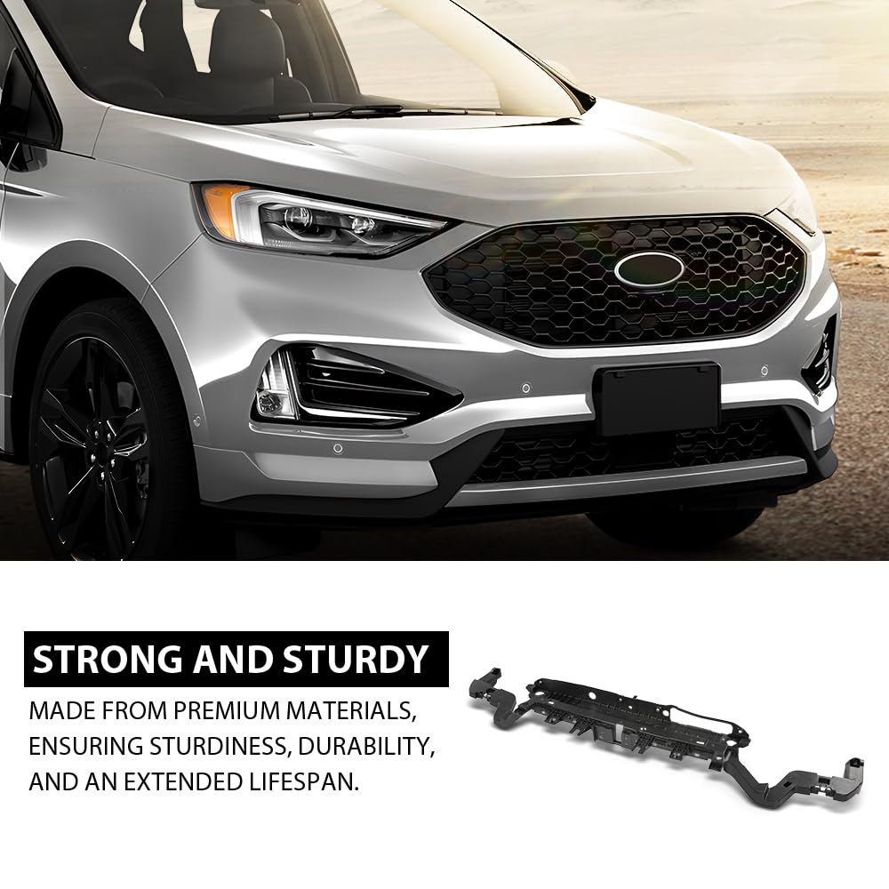 G-PLUS Upper Radiator Support Core, Compatible with Ford Edge ST-Line 2020-2024, Fit Ford Edge (submodel: SE, SEL, ST, Titanium) 2019-2024, KT4Z16138C, FO1225260