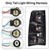 G-PLUS Tail Light Wiring Harness, Compatible with Chevy Silverado 1500 2500HD 3500 2003-2006/ Silverado 1500 1500HD 2500HD 3500 Classic 2007/ Silverado 1500HD 2005-2006 16531402 Rear Right