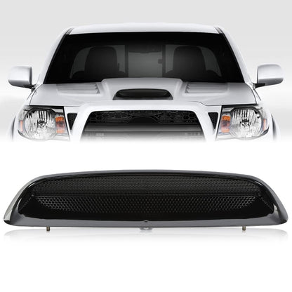 G-PLUS Hood Scoop Bulge Kit Compatible with Toyota Tacoma 2005 2006 2007 2008 2009 2010 2011 Front Upper Black