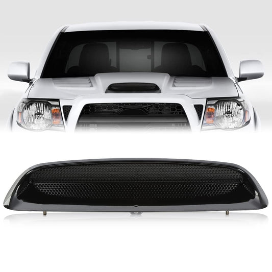 G-PLUS Hood Scoop Bulge Kit Compatible with Toyota Tacoma 2005 2006 2007 2008 2009 2010 2011 Front Upper Black