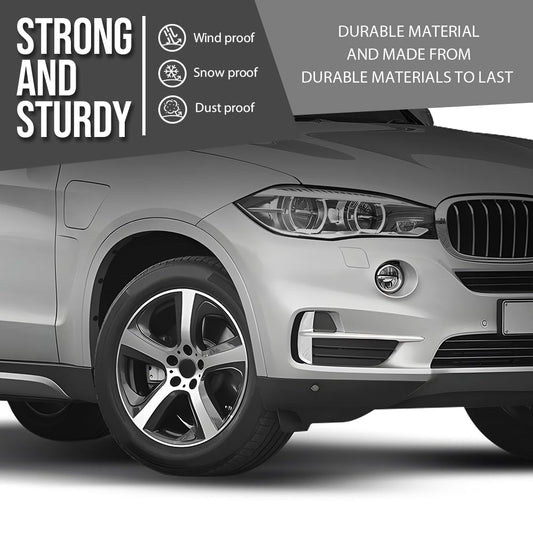 G-PLUS Front Right Side Lower Bumper Grille Trim Silver Compatible with BMW X5 2014-2018 Fits Models without M Sport Line Package, Type 1 Standard Line 51117303113 BM1038152