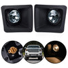 G-PLUS LED Bumper Fog Lamp Lights with Cover Compatible with GMC Sierra 1500 2014-2015