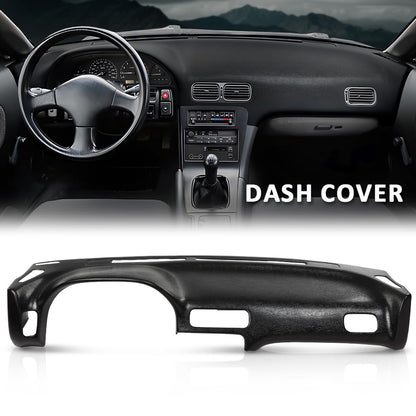 G-PLUS Dash Cover Compatible with Nissan 240SX 1989-1994 Without Heads Up Display Dashboard Panel Bezel