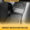 Floor Mats Fit Toyota 4Runner 1996-2002,1st & 2nd Row All Weather Protection TPE Floor Liners Cargo Liner Gray, alfombras para carro