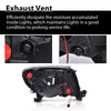 G-PLUS LED DRL Tube Halo Projector Headlights w/o Bulbs Compatible with 2005-2011 Toyota Tacoma Clear Lens Black Housing Clear Reflector Driver & Passenger SideBumper Headlamps,faros delanteros