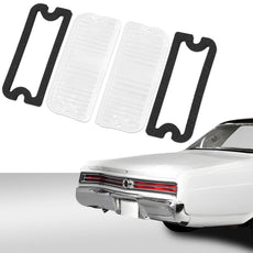 G-PLUS Back Up Light Lens Gasket Pair for Buick Skylark Special 1964-1965 Front View