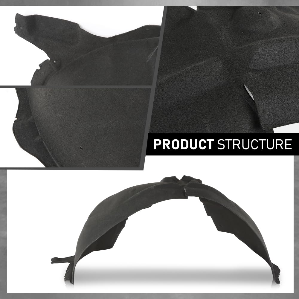 G-PLUS Inner Fender Liner Front Left Driver Side Compatible with Chevy Blazer 2019-2023 GM1248298, 84730494